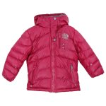 Doudoune de ski fille fadelle framboise