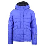 Doudoune de ski fille ganecy bleu