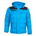Doudoune de ski garon ecardi38 bleu
