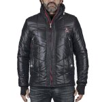 Doudoune de ski homme capa noir Doudoune de ski homme capa noir
