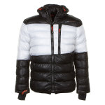 Doudoune de ski homme captin noir / blanc Doudoune de ski homme captin noir / blanc