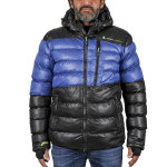 Doudoune de ski homme captin noir / bleu foncé Doudoune de ski homme captin noir / bleu foncé
