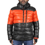 Doudoune de ski homme captin noir / orange Doudoune de ski homme captin noir / orange