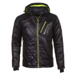 Doudoune de ski homme cybrid noir / jaune