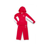 Ensemble jogging fille filor framboise / blanc