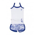 Ensemble short et débardeur fille flight bleu Ensemble short et débardeur fille flight bleu