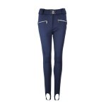 Fuseau de ski softshell femme afuzzoni marine