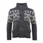 Gilet garon ecard38 gris