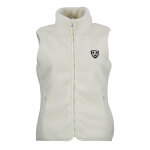 Gilet polaire femme abeille cru