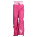 Pantalon fille folise rose / blanc