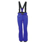 Pantalon de ski softshell fille fafuzza bleu