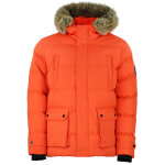 Parka homme canabel orange