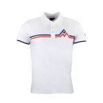Polo homme cristal blanc