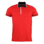 Polo homme croma rouge