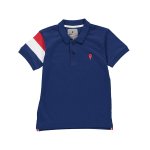 Polo manches courtes garçon 10 - 16 ans ecicolor marine Polo manches courtes garçon 10 - 16 ans ecicolor marine