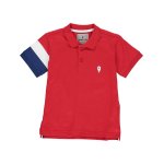 Polo manches courtes garçon 10 - 16 ans ecicolor rouge Polo manches courtes garçon 10 - 16 ans ecicolor rouge