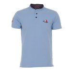 Polo manches courtes homme canaveral turquoise Polo manches courtes homme canaveral turquoise