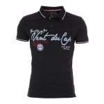 Polo manches courtes homme cazri noir Polo manches courtes homme cazri noir