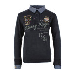 Polo manches longues ecazba1016 noir