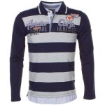 Polo manches longues echagor1016 marine