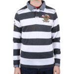 Polo manches longues ecrasty38 gris