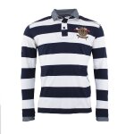 Polo manches longues ecrasty38 marine