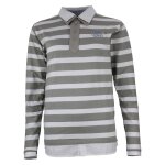 Polo manches longues garon 10 - 16 ecimar gris