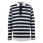 Polo manches longues garon 10 - 16 ecimar marine