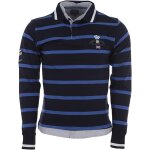 Polo manches longues homme calaori marine Polo manches longues homme calaori marine