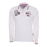 Polo manches longues homme caplano blanc Polo manches longues homme caplano blanc