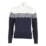 Pull col roul� femme akar marine