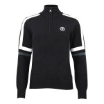 Pull col roul� femme asta noir