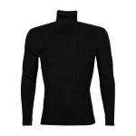 Pull col roul homme calfy noir