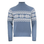 Pull col roul� homme clyde bleu