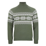 Pull col roul� homme clyde kaki