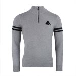Pull homme celeste gris