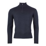 Pull homme manches longues charly bleu nuit Pull homme manches longues charly bleu nuit