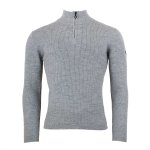 Pull homme manches longues charly gris chiné Pull homme manches longues charly gris chiné