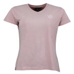 T - shirt en coton manches courtes femme acrodan rose clair