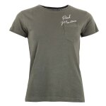 T - shirt femme ajojo kaki