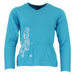 T - shirt fille fipipapou turquoise
