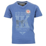 T - shirt manches courtes eceplan bleu