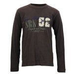 T - shirt manches longues ecotal38 marron
