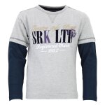 T - shirt manches longues evra gris