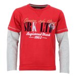 T - shirt manches longues evra rouge