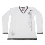 T - shirt manches longues fille fassol blanc