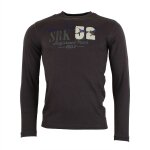 T - shirt manches longues homme cotal marron