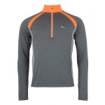 T - shirt ml 1re peau homme cankora gris chine / orange T - shirt ml 1re peau homme cankora gris chine / orange