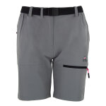 Short de randonne avec ceinture femme ajasi gris