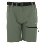 Short de randonne avec ceinture femme ajasi kaki